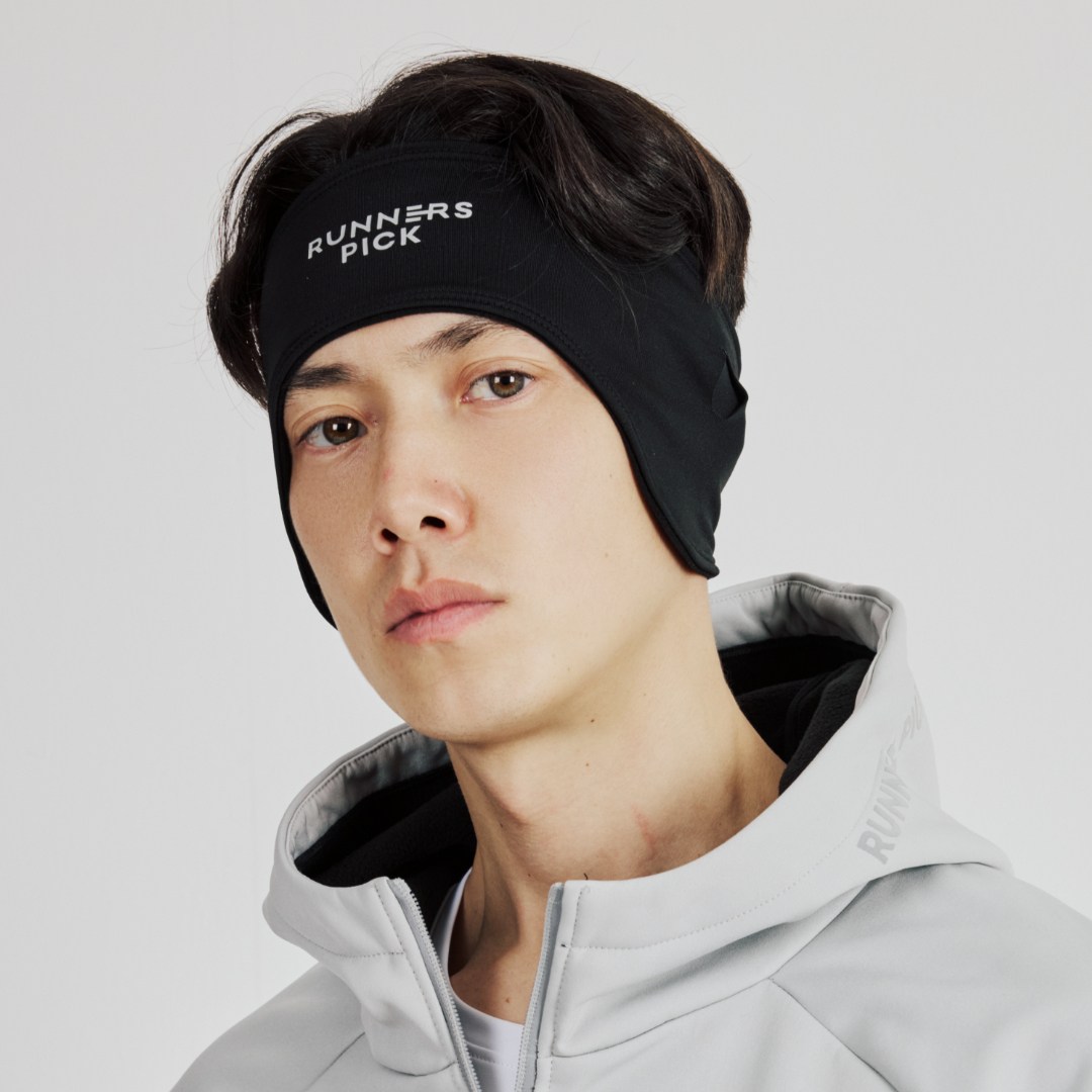 러너스픽 벨크로형 방한 귀마개 겨울 러닝 귀덮개 남녀공용 사이즈조절 귀워머 러닝 등산 라이딩 런닝 스포츠용, 1개, 러너스픽 귀마개 블랙 12,800원