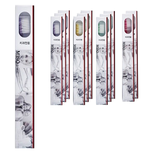 미소덴탈 성인 이중슬림모 칫솔 랜덤발송 10,900원