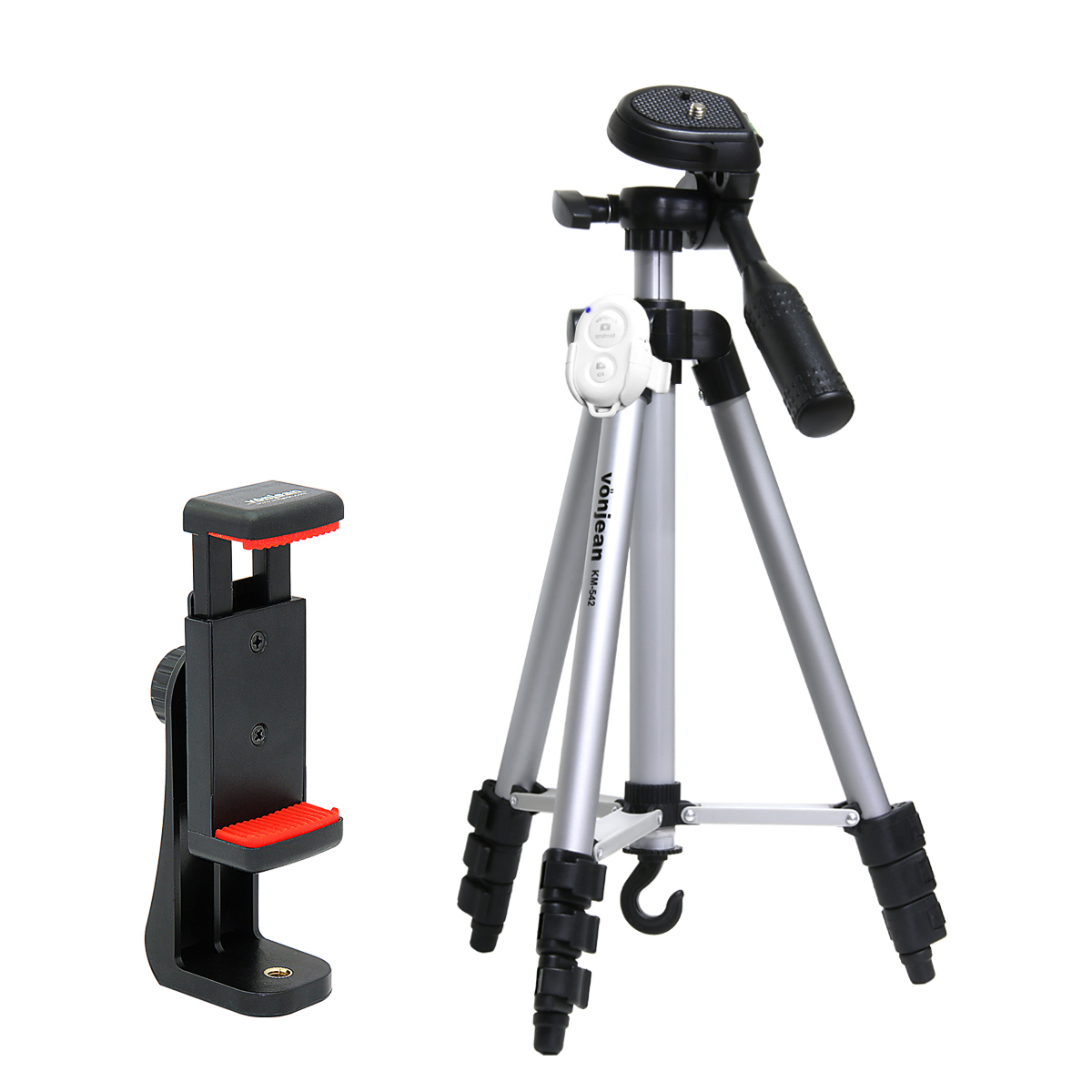 본젠 가로세로 촬영 스마트폰 카메라 삼각대, KM-542F, 1개, 현재가 15,740원