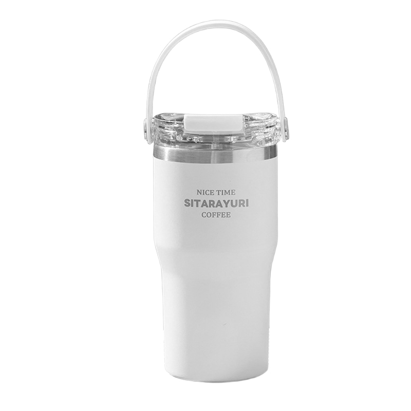 호밍사이 대용량 보온병 보온컵 휴대용 커피컵 304 스테인리스 스틸 이중 보온병 보냉병 이중 빨대 휴대용 보온컵 캠핑용 청량음료컵 빨대컵 차량용 컵 13,900원