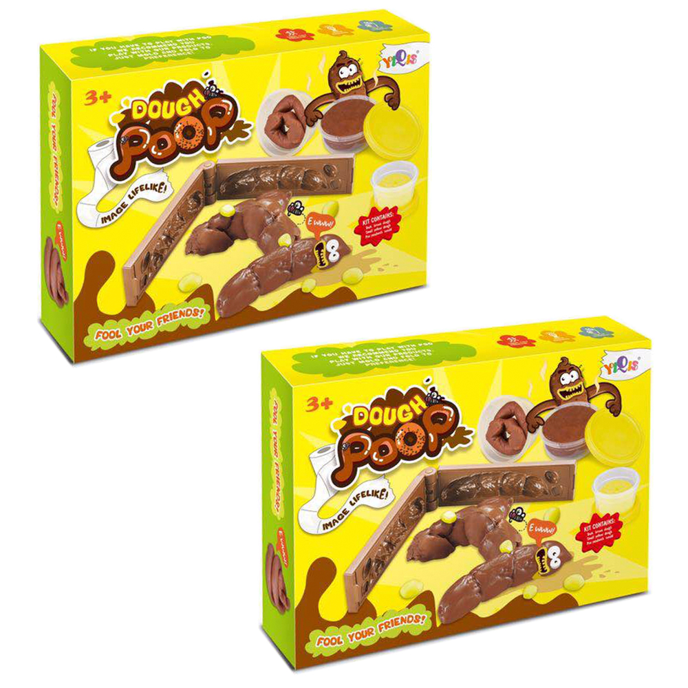 똥만들기 도우 점토놀이 yiqis68184 2p, 혼합색상, 1kg, 1세트 15,800원