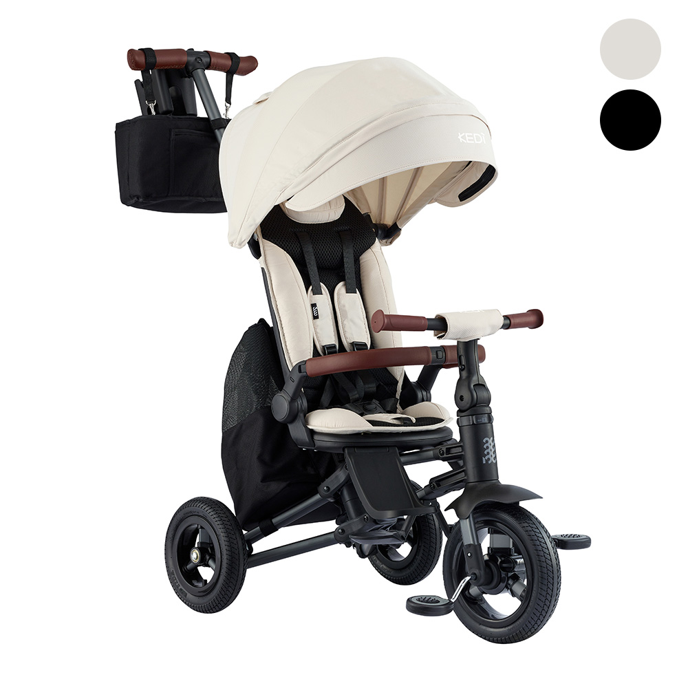 2026 삼천리 케디 플러스 유모차 접이식 폴딩 유아세발자전거, 오트밀, 1개 240,000원