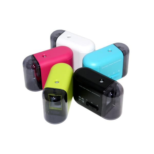 홀아트 자동 전동 연필깎이 ELM V5 미술용품 새학기용품, V5 하늘 30,000원