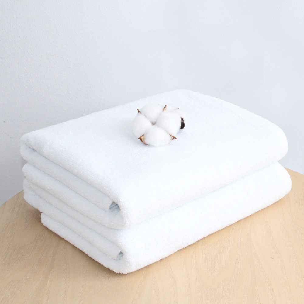 어메니티타올 대형 호텔 바스 타월 450g 2장 비치 수건 세트, 화이트 2장, 2개 23,900원