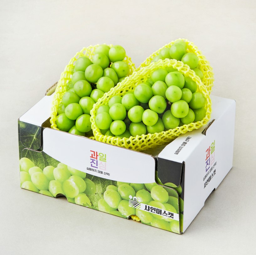 [로켓프레시] 과일진심 샤인머스캣 2~4수 12,900원