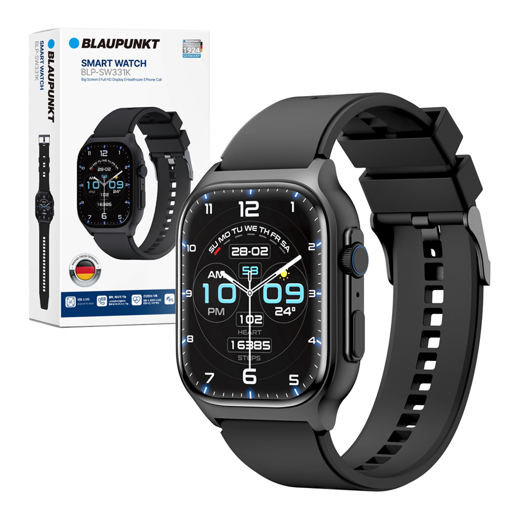 블라우풍트 스마트 워치, 블랙, 5cm, 블루투스 69,800원