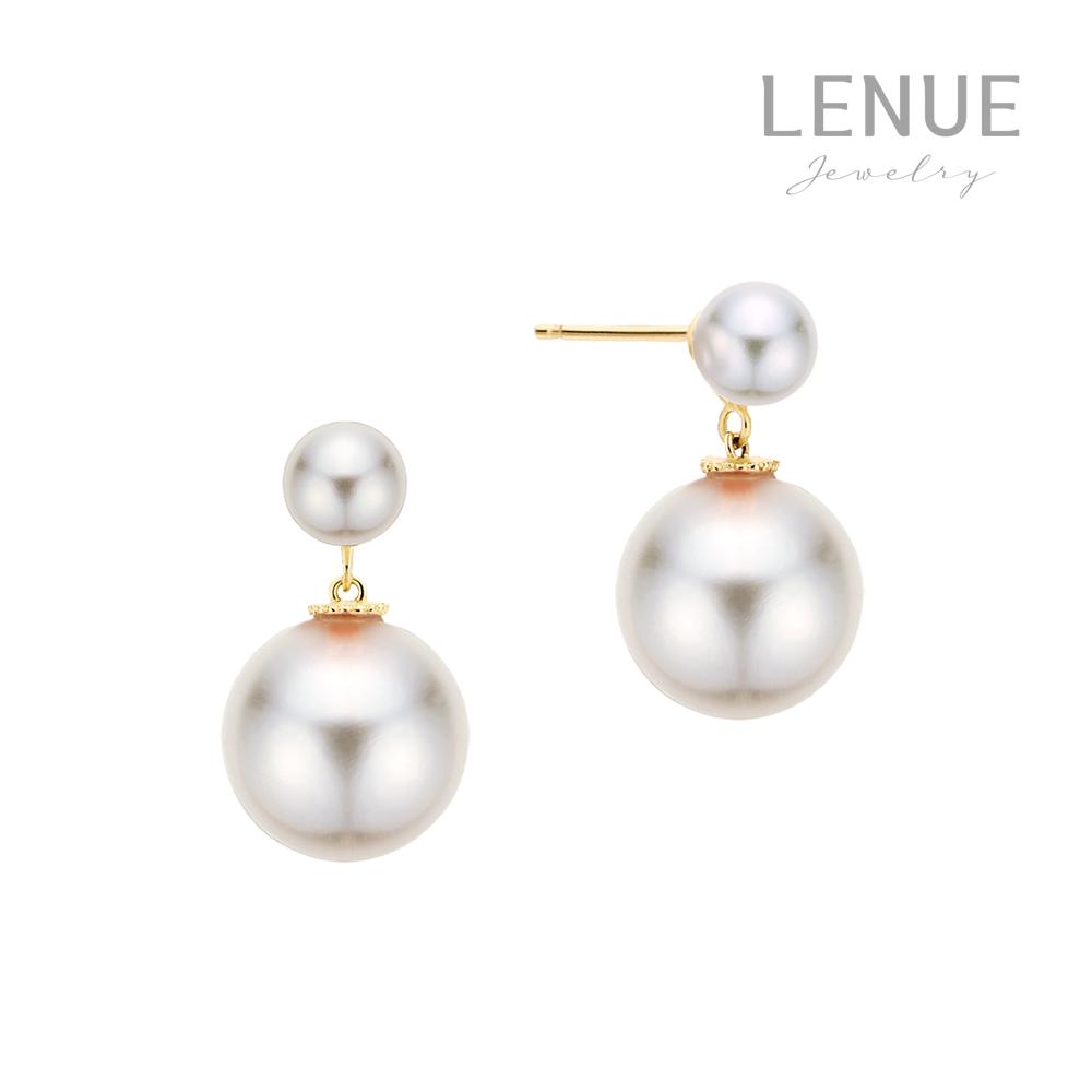 레뉴 펜돌라 크리스탈 진주 귀걸이 / 14K 골드 딸랑이 데일리 여자친구 생일 선물 169,000원