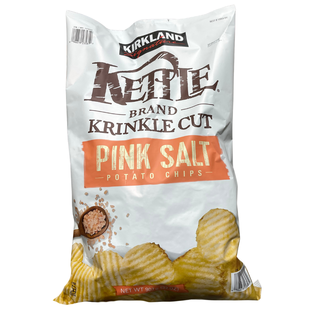 커클랜드 케틀 핑크솔트 감자칩 907g 비스켓 코스트코 14,490원