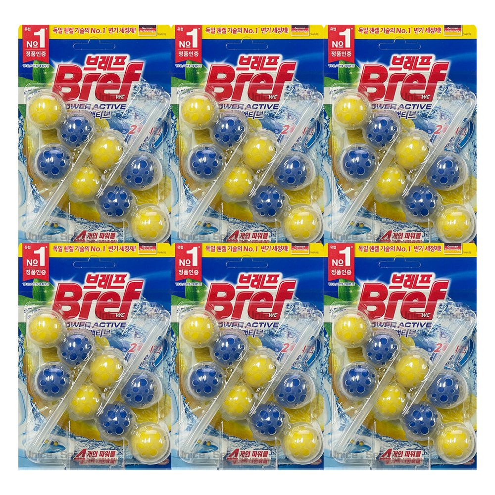 헨켈 브레프 파워액티브 변기세정제 레몬향 21,300원