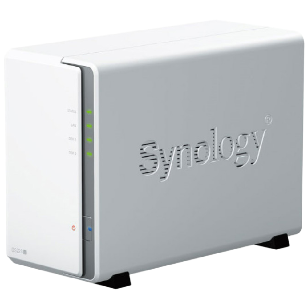 Synology(시놀로지) NAS DS223j (하드미포함) 2베이, 타워형, 2년 보증 328,000원