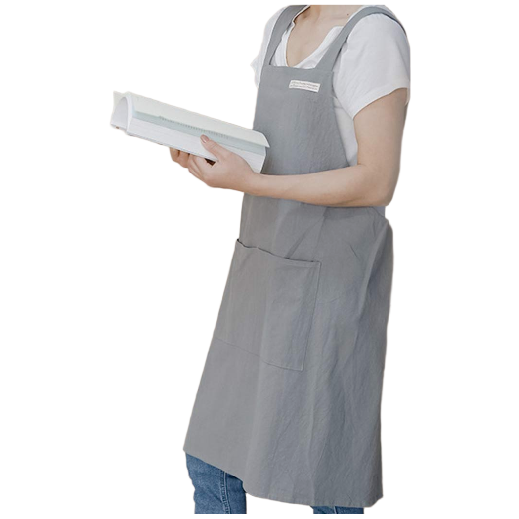 아워리빙 원피스 앞치마 C타입, 그레이, 1개 8,500원