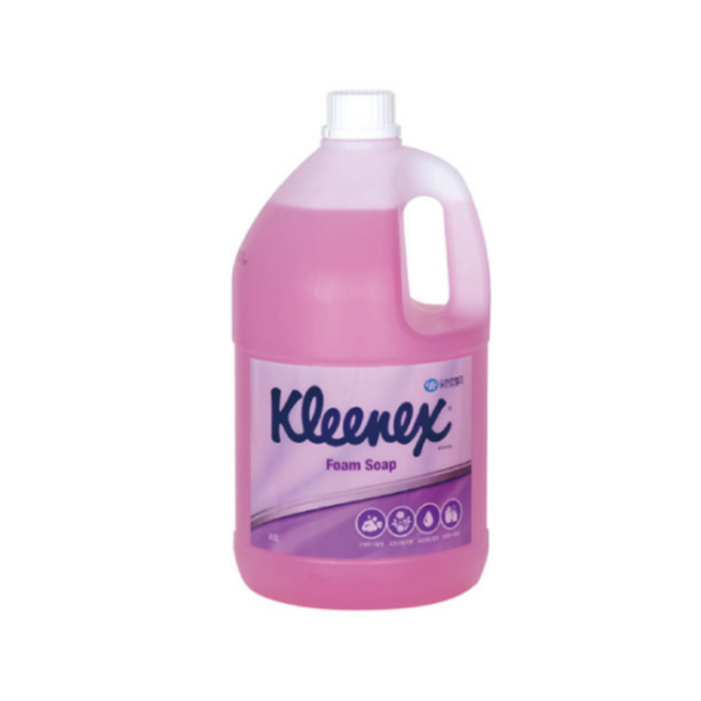 크리넥스 실용적인 핸드워시 폼 솝 로즈라일락향 4L x 1개 BK 19,900원