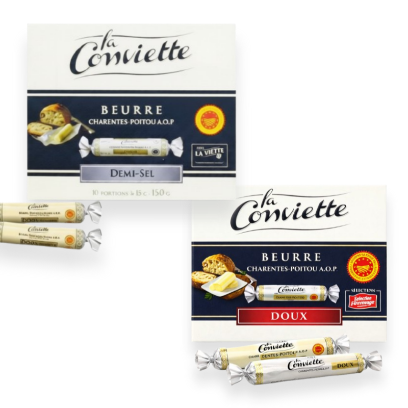 라꽁비에뜨 버터 라콩비에트 AOP 버터 무엄+가염 각10개  150g x2 [원산지:프랑스] 32,000원