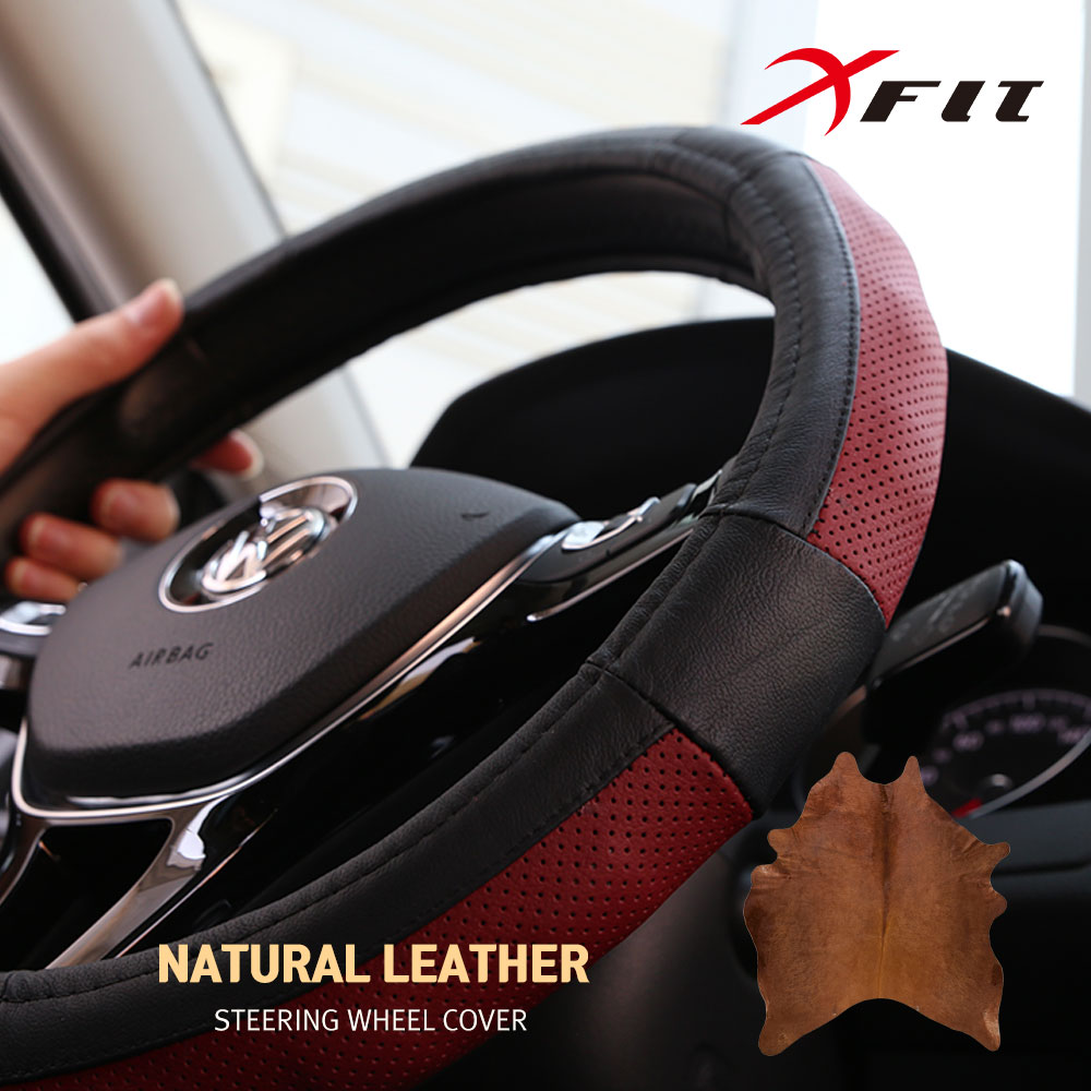 소프트 천연가죽 자동차 핸들커버 전차종공용 19,900원