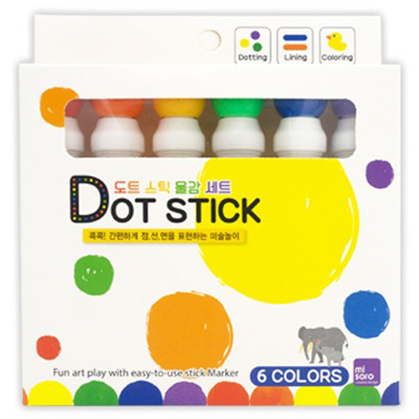 미소로 8000 도트스틱 물감 세트 2190 6,400원