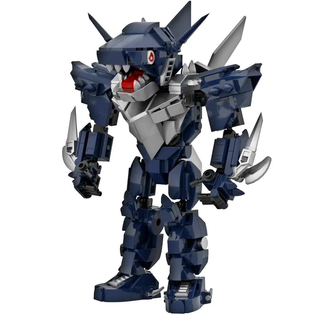 이탈리안 브레인롯 블록 로봇 합체 버전 9시리즈 조립블럭, 1개, 969. 트랄랄레로 트랄랄라 ver.로봇 21,900원