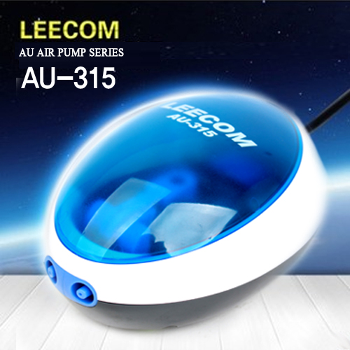 [에어호스2m증정]LEECOM 리컴 2구 기포기 AU-315 [4W] / 리콤 기포기 2구기포기 저소음 기포기 산소발생기 18,000원