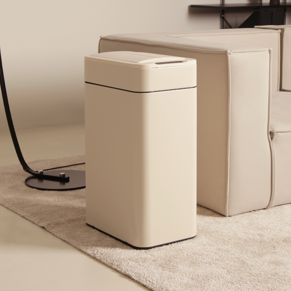 톨튼 오존살균 자동센서 쓰레기통, 아이보리 169,000원