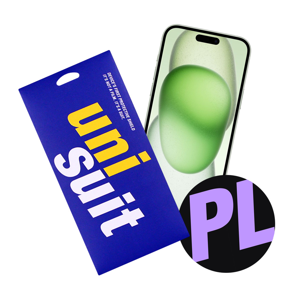 유니슈트 아이폰15 플러스 종이질감 저반사 액정보호필름 2매(UT230473_2) 8,340원