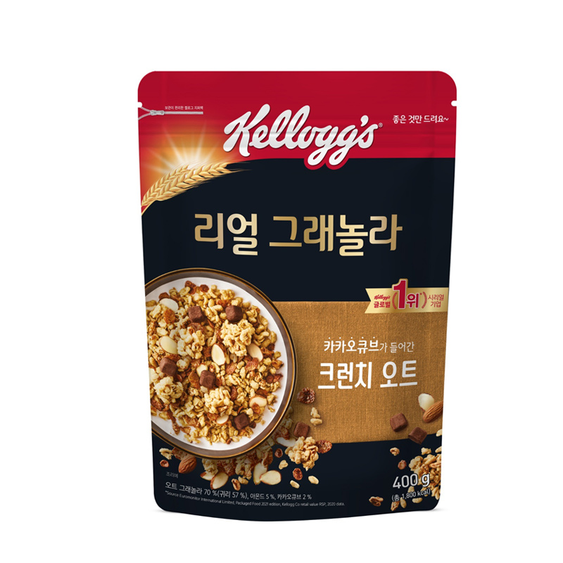 농심 리얼 그래놀라 크런치오트400g x15개 128,720원