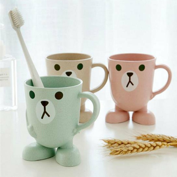 5시주문건 당일배송 베어 곰돌이 양치컵 답례품 판촉물 사은품용 빠른배송 630원