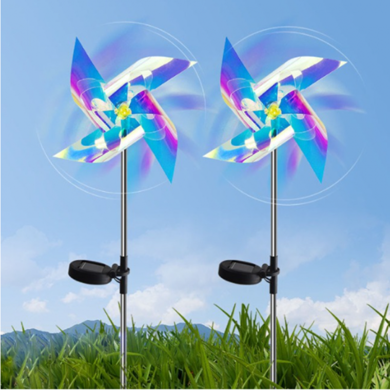 태양광 충전 무선 LED 조명 바람개비 야외 정원등 자동 점등 생활방수 조경효과 전기세 14,680원