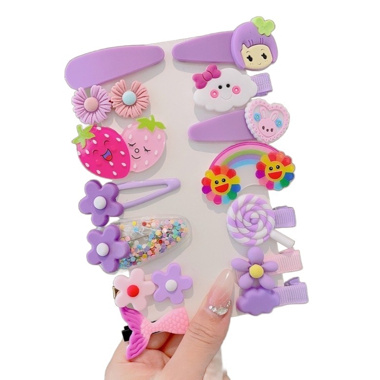 인아트 여아용 헤어핀 14종 세트 7,900원