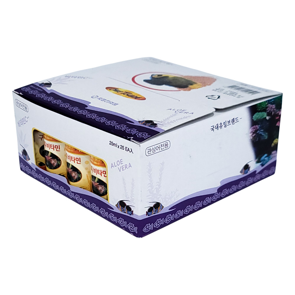 원터치 구피비타민 25ml 박스포함 수족관제품관상어용품 11,390원