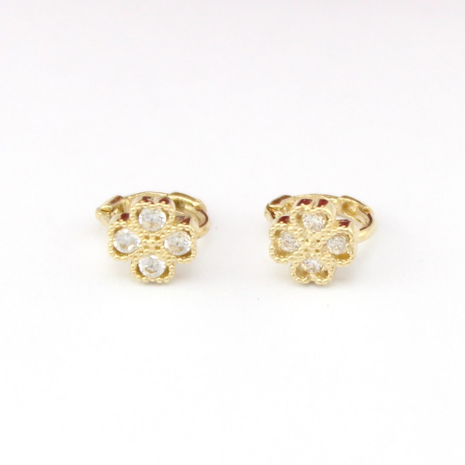 14k 18K 로즈골드 귀찌 링 크로버 귀걸이 데일리 심플(QE018)체리스쥬얼리 109,210원