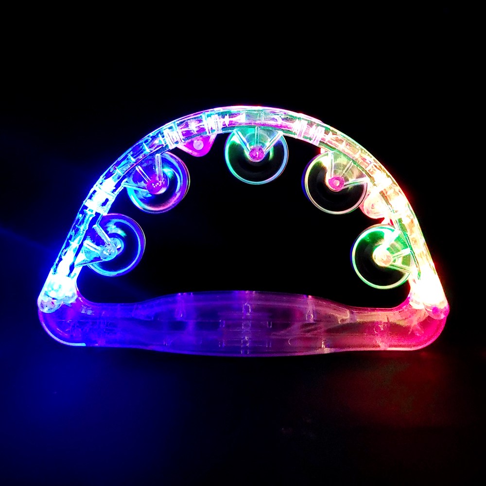 미라클엠 파티용 LED 야광 발광 탬버린 22cm MACC02 6,830원
