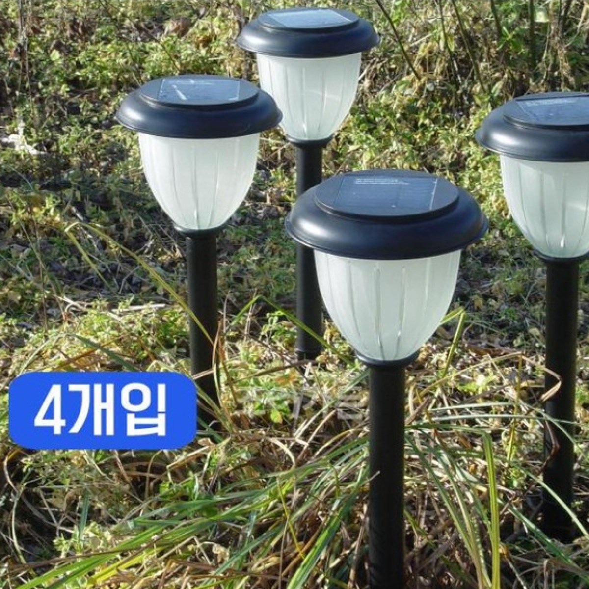 조이가든센터 태양광 충전식 LED 잔디등 DR-3156 4개입 76,000원