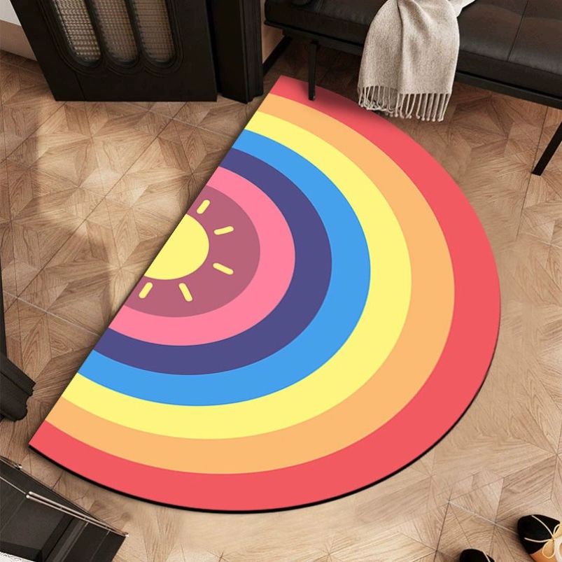 무지개 러그 발매트 욕실 현관 발수건 40x60 26,700원