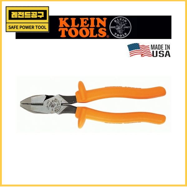 클라인툴스 [클라인]U.S.A9¼인치절연뺀치,펜치D213-9NE-INS(고압용/특수열처리)2180054 137,000원