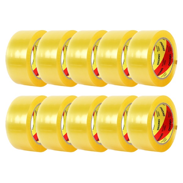 (오공) 투명 OPP 테이프 48mmX50M 1쪽 (10팩) 문구용 박스테이프, 본상품선택 15,500원