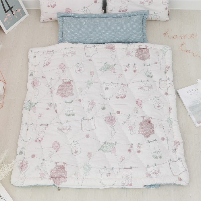 보떼하우스 사계절용 면 일체형 낮잠이불  40수 71,100원