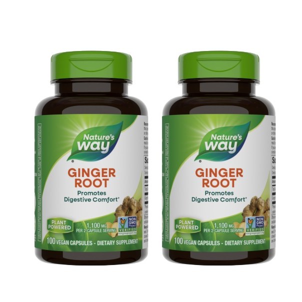 네이쳐스웨이 생강 뿌리 1100mg 베지테리안 캡슐 38,000원