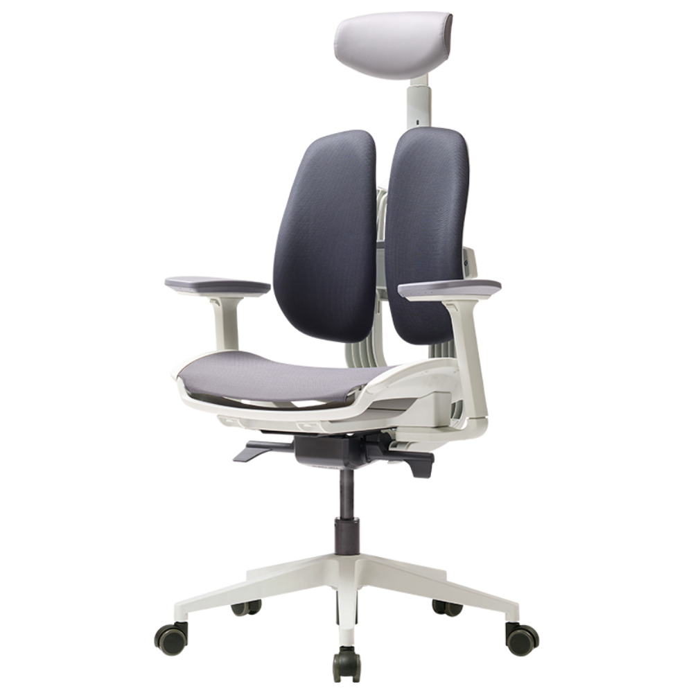 듀오백 게임즈 DX2-MW 컴퓨터 게이밍의자, 그레이 449,000원