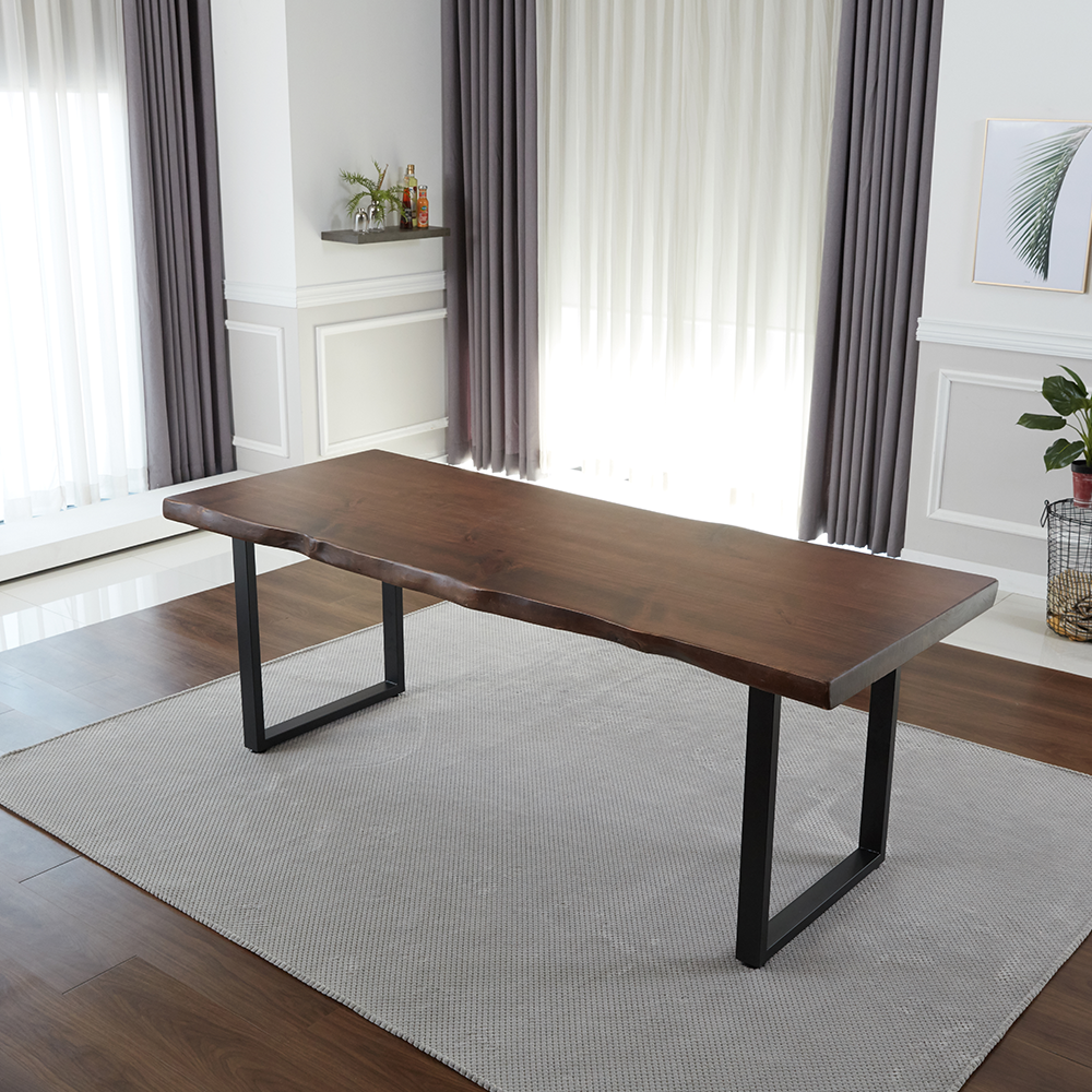 긴 대형 뉴송 우드슬랩 카페 커피숍 우드슬램 원목 식탁 테이블 289,000원