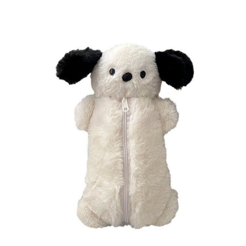 니렌스 귀여운 캐릭터 파우치 동물 인형 필통, 파차 도그, 1개 15,500원