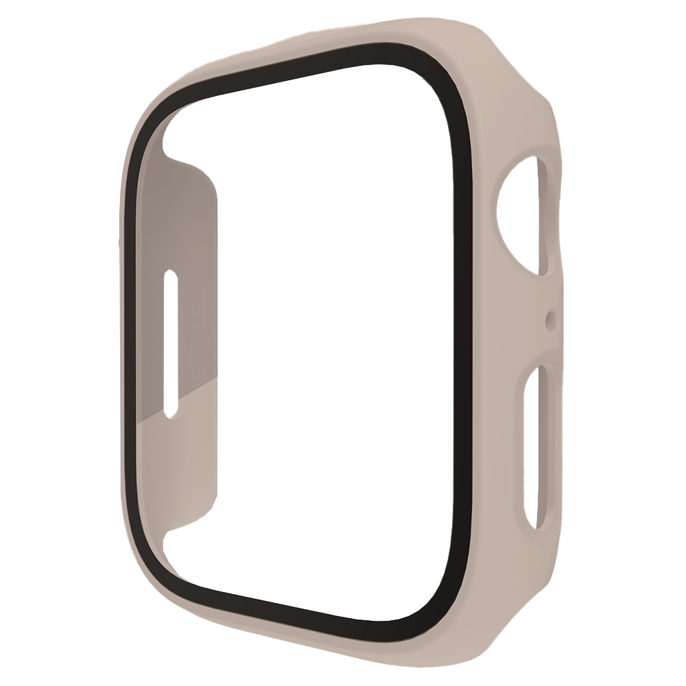 우먼스9999 애플워치 호환 풀커버 강화 필름 케이스, 베이지, 1개 9,900원