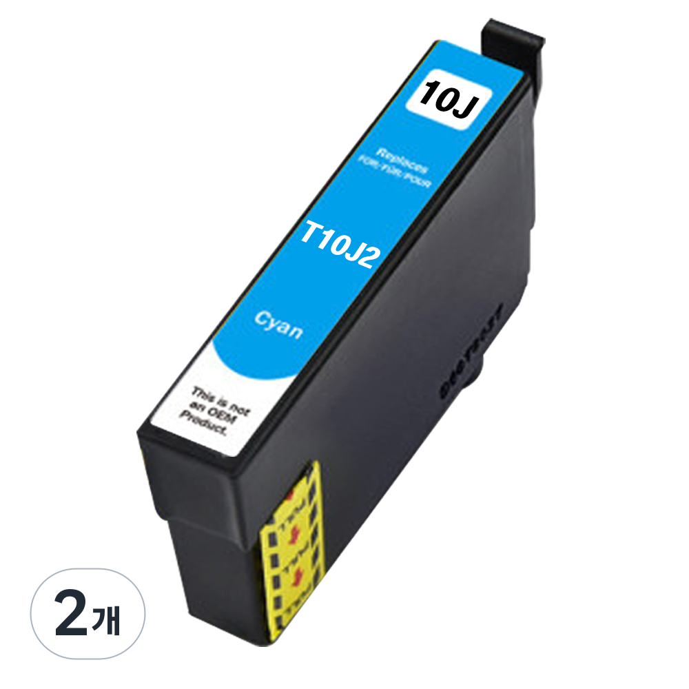 훼이머스신곡점 엡손 T10J 호환용잉크 WF2930 XP2200 XP2205 T10J170 T10J270 T10J370 T10J470, 엡손호환용 파랑(T10J), 2개 18,800원
