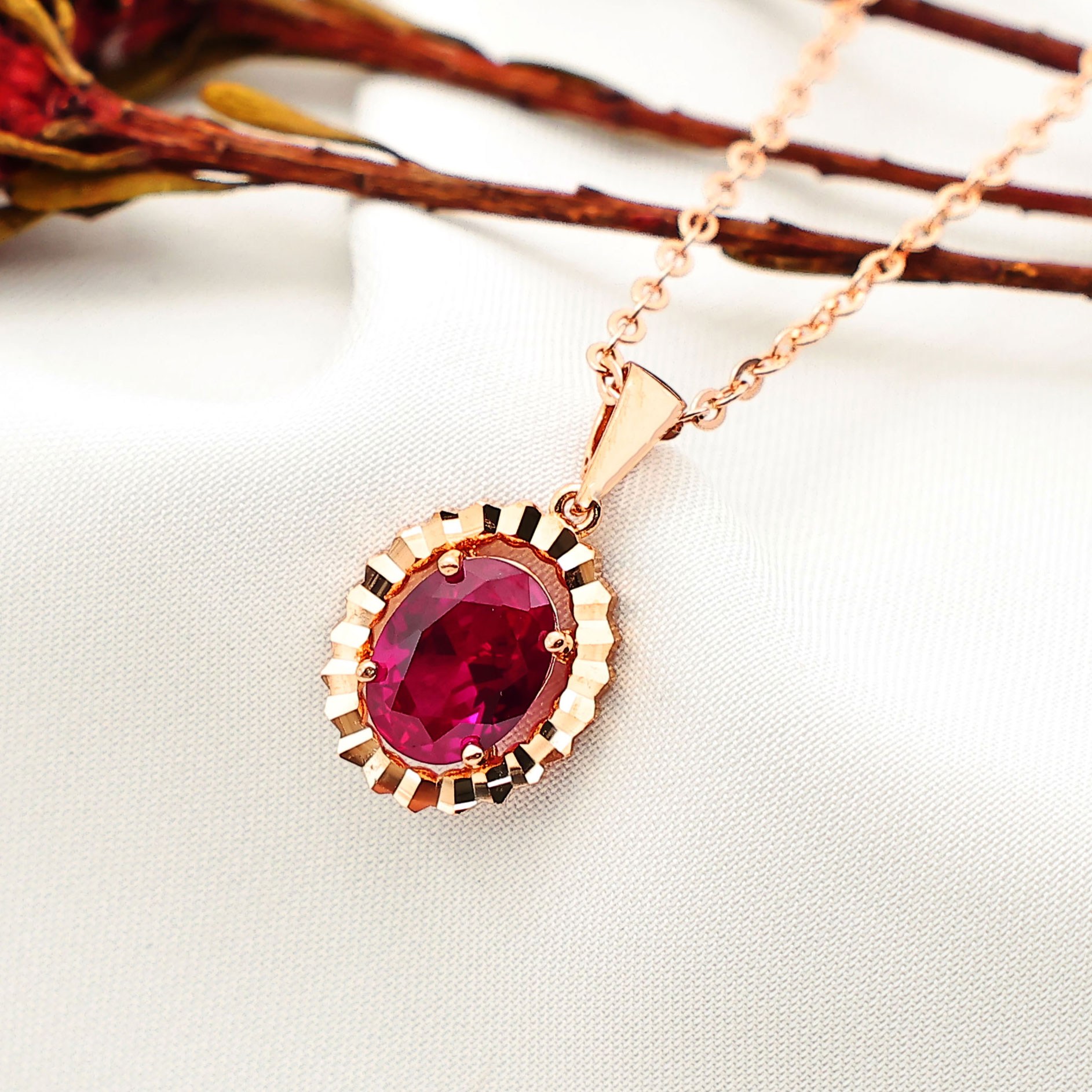 14k 18k 로즈골드 펜던트 메달 목걸이 M291 340,150원