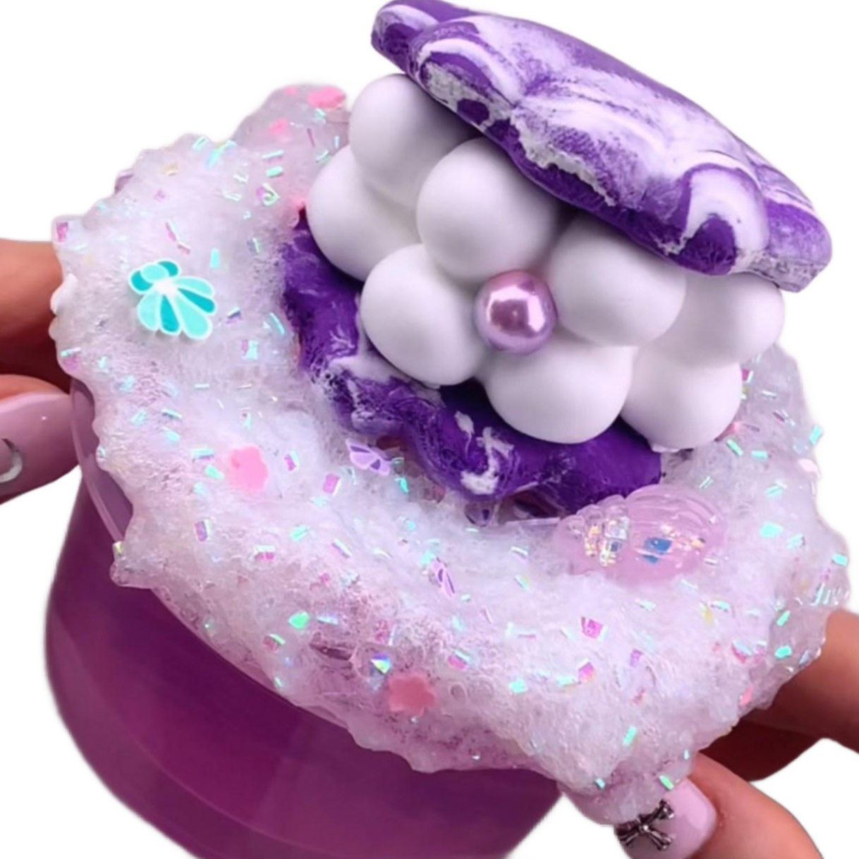 에밀리슬라임 바다2 클리어 슬라임, 1개, 250g, 보라 14,550원