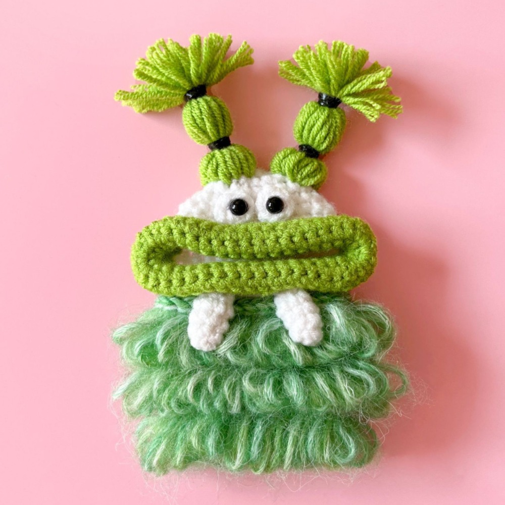 누누마켓 몬스터 차키 보호 케이스 뜨개 키링 키홀더 키파우치 7,900원