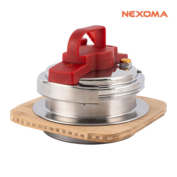 넥소마 미니 압력 솥밥 기계 1인용 스텐 통주물 누룽지 캠핑, 블루, 넥소마 명품솥 168,000원