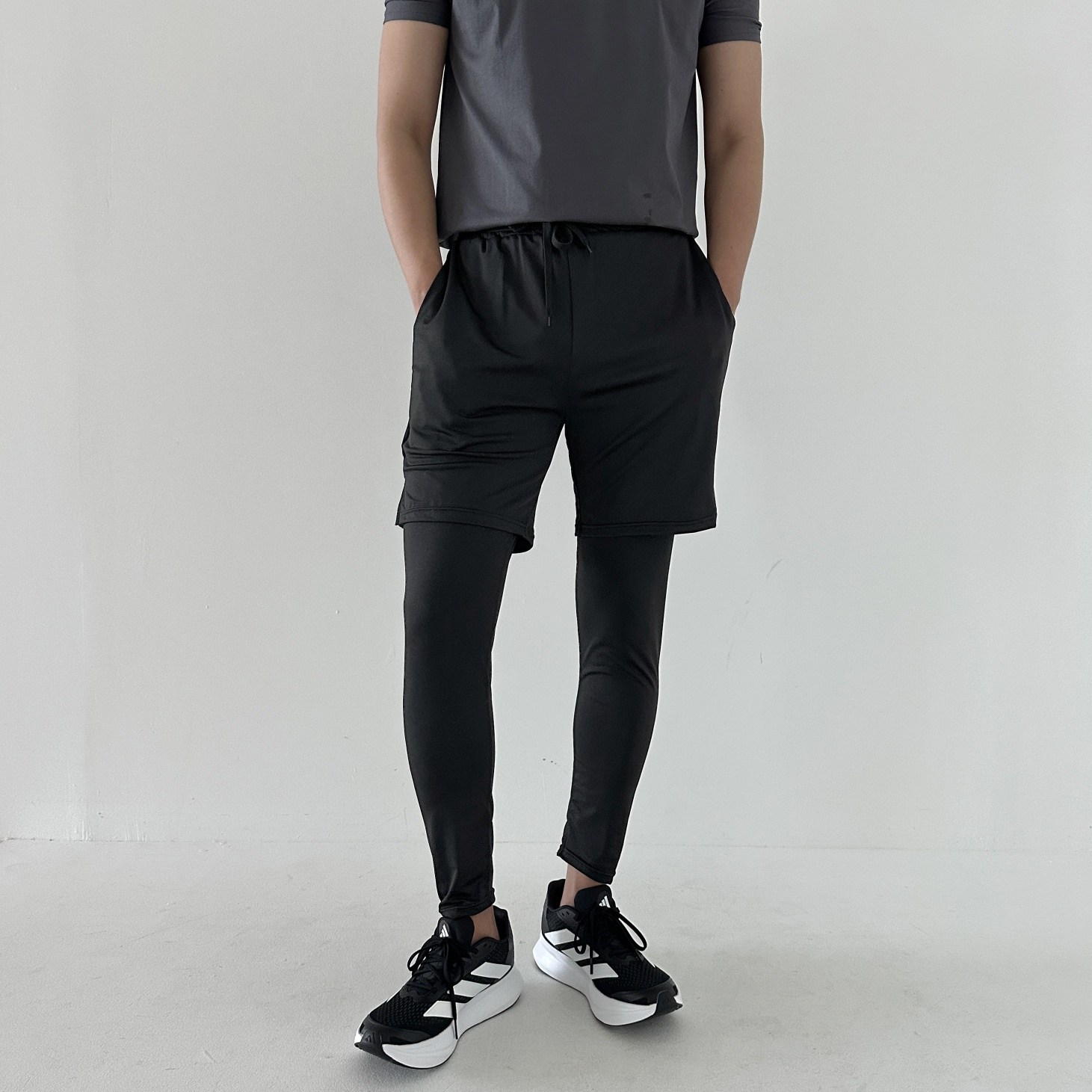 윈트리온 남자 반바지 레깅스 일체형 기능성 스포츠 투인원 9,900원