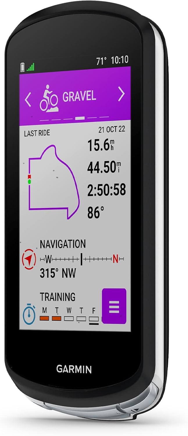 Garmin Edge 1040 태양열 GPS 자전거 컴퓨터태양열 충전 기능 온로드 및 오프로드 스팟 온 정확도 오래 지속되는 배터리 장치 전용 1,435,070원