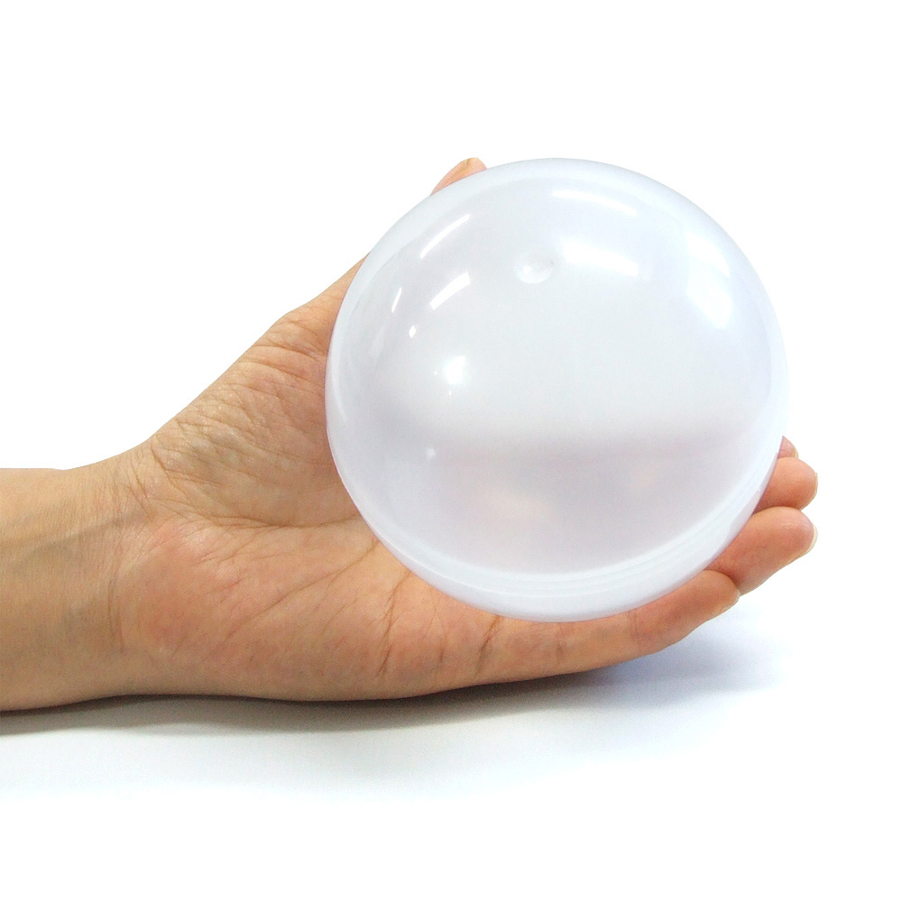 반투명흰색 PP 10cm 20개입 추첨행사 둥근 캡슐 뽑기 13,000원