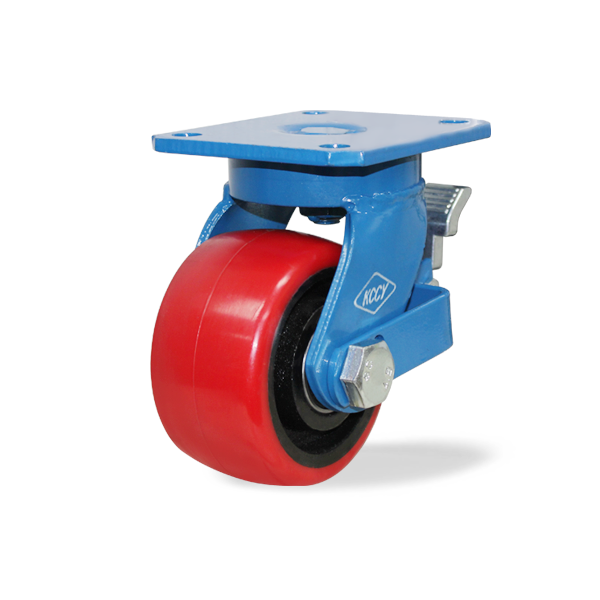 KCCY 단조바퀴 4인치 회전브레이크 고하중 고중량캐스터 800키로, 1개 24,500원