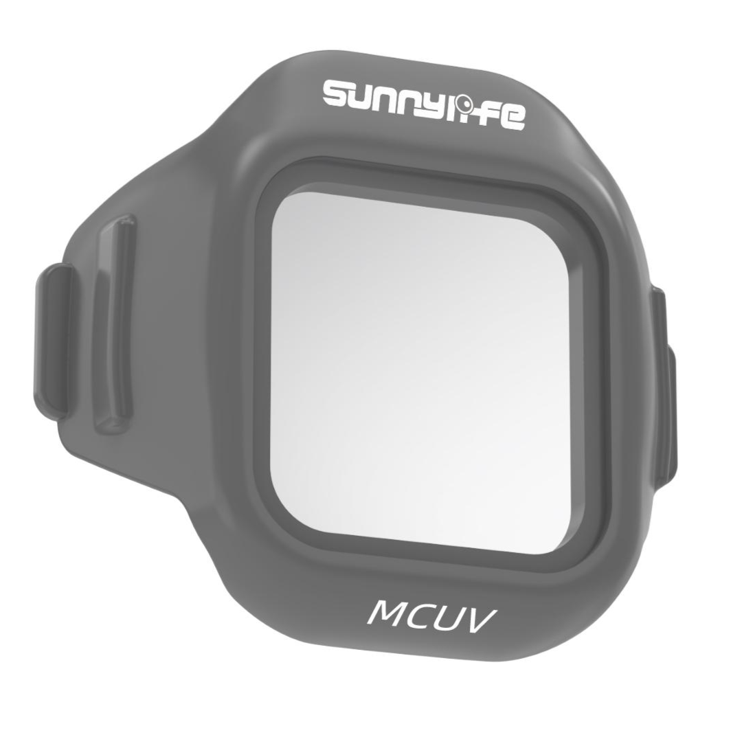 써니라이프 DJI 미니5프로 렌즈필터 MCUV 광학유리 렌즈보호 광투과율 노출값 셔터스피드 조절 드론카메라 악세사리, 1개 15,900원